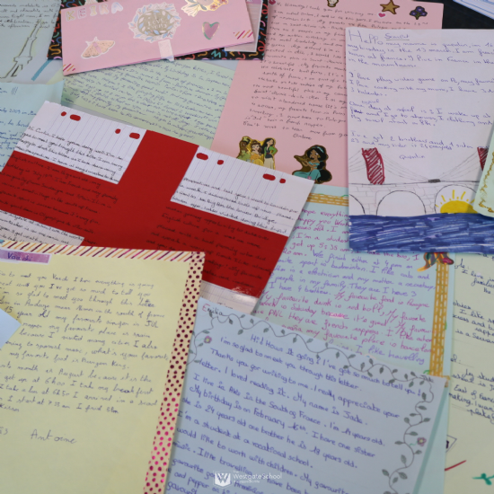 Bridging Borders Through Letters to France